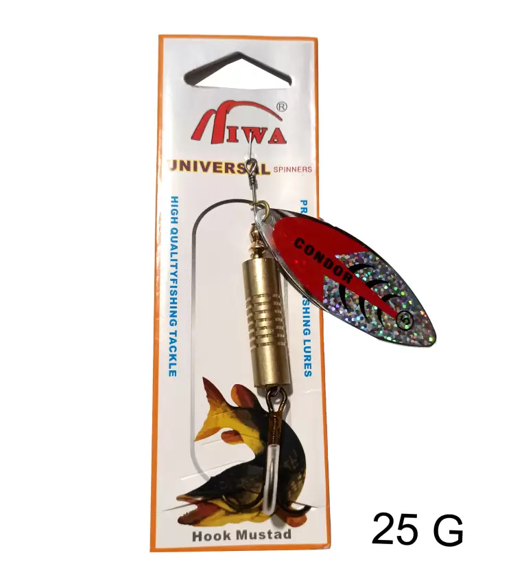 لانسه ماهیگیری 25 گرمی Miwa سایز 5