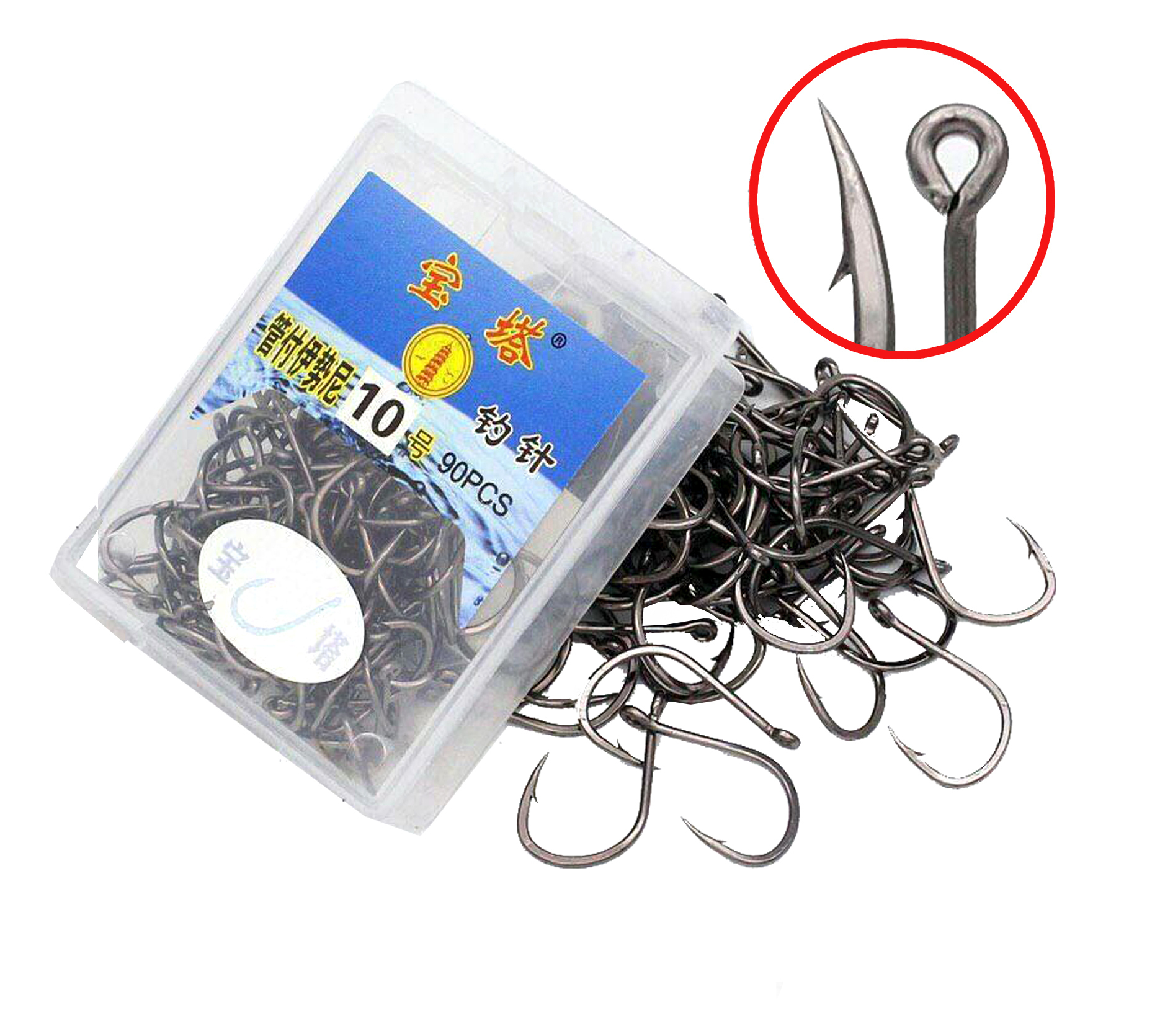  قلاب پایه کوتاه فولادی BLACK HOOK 