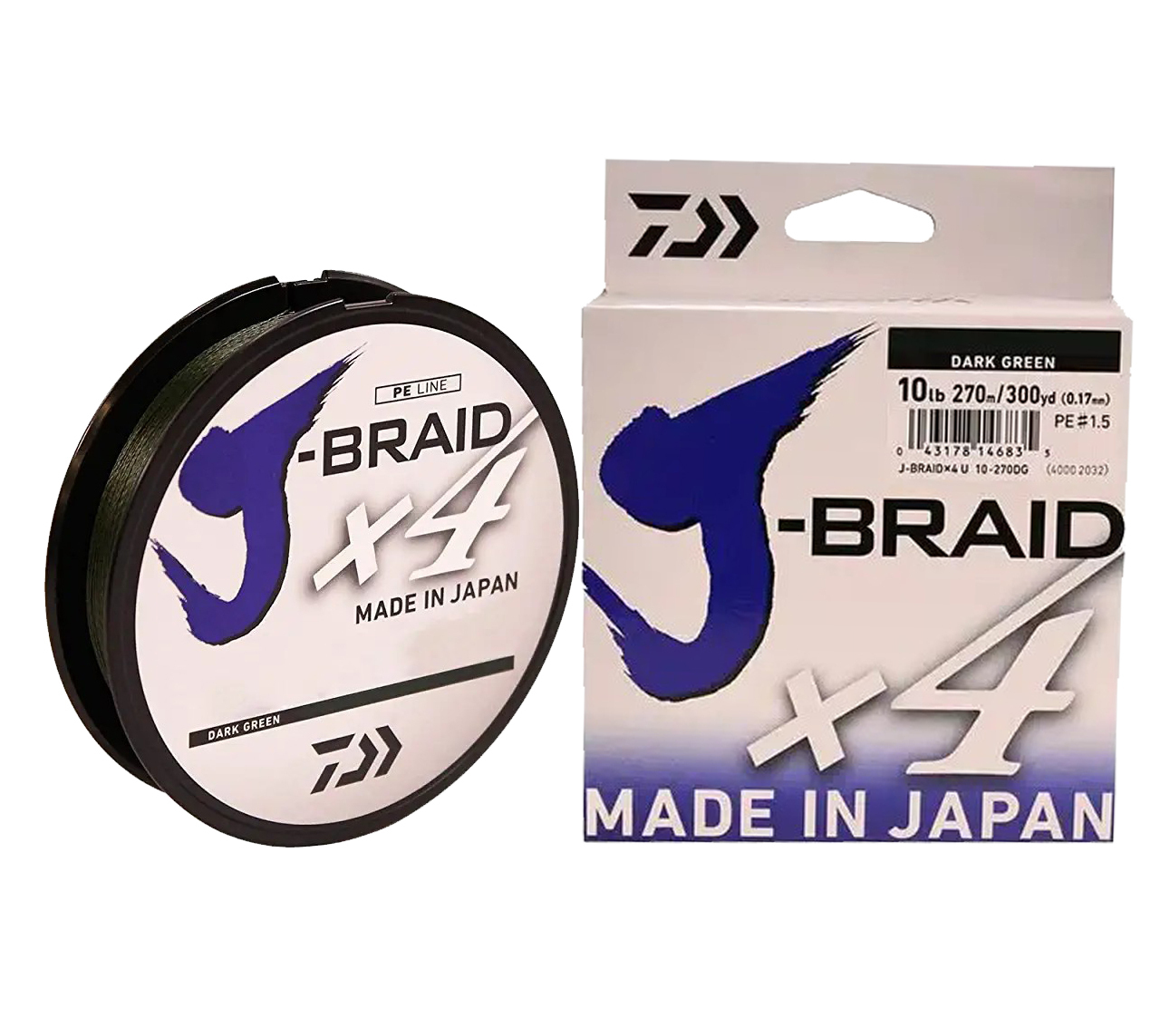  نخ ابریشم (براید) J_BRAID X4 برند DAIWA 